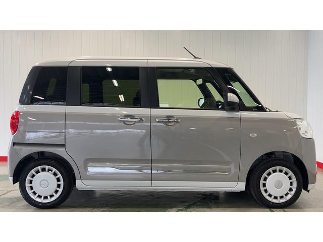 ムーヴキャンバスストライプスＧダイハツ認定中古車ｌ両側電動スライドドアｌ電動パーキングブレーキｌＬＥＤヘッドライトｌシートヒーターｌオートエアコンｌスマートアシストｌ保証／整備付（茨城県）の中古車