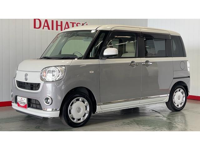 ムーヴキャンバスＧメイクアップ　ＳＡIIIダイハツ認定中古車ｌ純正ナビｌパノラマモニターｌドライブレコーダーｌＥＴＣｌ両側電動スライドドアＬＥＤヘッドライトｌオートエアコンｌスマートアシストｌ保証／整備付（茨城県）の中古車