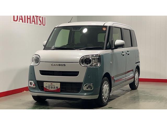 ムーヴキャンバスストライプスGダイハツ認定中古車l両側電動スライドドアl電動パーキングブレーキlLEDヘッドライトlシートヒーターlオートエアコンlスマートアシストl保証/整備付(茨城県)の中古車