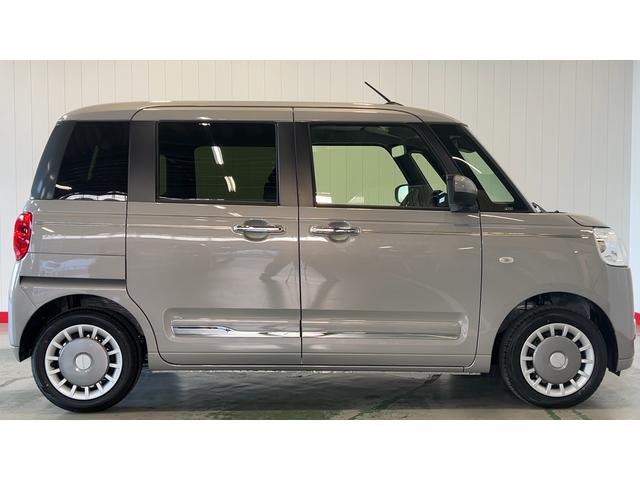 ムーヴキャンバスセオリーＧダイハツ認定中古車ｌ両側電動スライドドアｌ革ハンドルｌ電動パーキングブレーキｌＬＥＤヘッドライトｌシートヒーターｌオートエアコンｌスマートアシストｌ保証／整備付（茨城県）の中古車