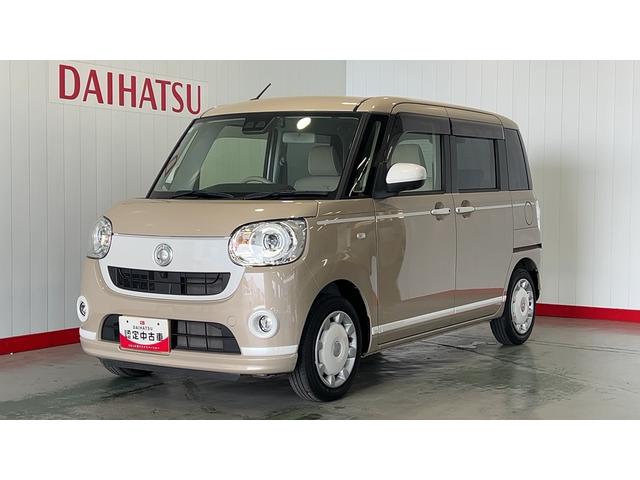 ムーヴキャンバスＧホワイトアクセントＶＳ　ＳＡIIIダイハツ認定中古車ｌ純正ナビｌパノラマモニターｌドライブレコーダーｌ両側電動スライドドアｌＬＥＤヘッドライトｌシートヒーターｌオートエアコンｌスマートアシストｌ保証／整備付（茨城県）の中古車