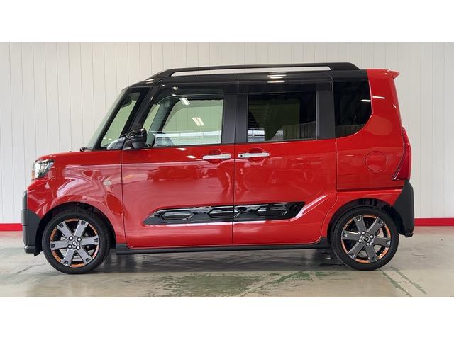 タントファンクロスターボダイハツ認定中古車ｌターボｌナビｌＥＴＣｌ革ハンドルｌ両側電動スライドドアｌ電動パーキングブレーキｌＬＥＤヘッドライトｌシートヒーターｌコーナーセンサーｌスマートアシストｌ保証／整備付（茨城県）の中古車