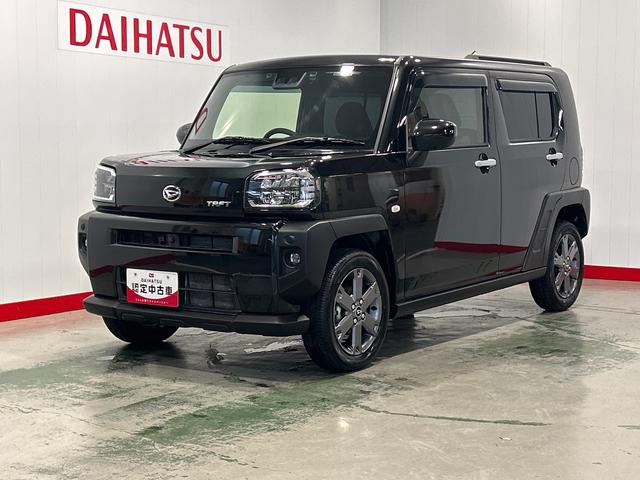 タフトGターボダイハツ認定中古車l純正ナビlパノラマモニターlドライブレコーダーlETCl電動パーキングブレーキl革ハンドルlクルーズコントロールlシートヒーターlコーナーセンサーlスマートアシストl保証/整備付(茨城県)の中古車