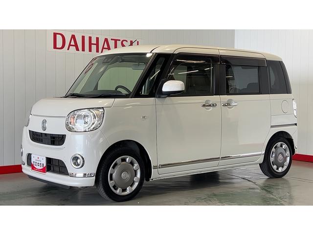 ムーヴキャンバスＧブラックインテリアリミテッド　ＳＡIIIダイハツ認定中古車ｌナビｌパノラマモニターｌドライブレコーダーｌＥＴＣｌ両側電動スライドドアｌＬＥＤヘッドライトｌフォグランプｌキーフリーｌオートエアコンｌスマートアシストｌ保証／整備付（茨城県）の中古車