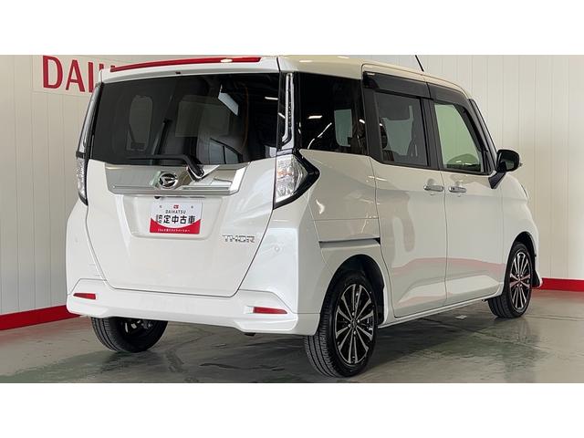 トールカスタムＧ　ターボダイハツ認定中古車ｌ純正ナビｌパノラマモニターｌドライブレコーダーｌＥＴＣｌＬＥＤヘッドライトｌ両側電動スライドドアｌ電動パーキングブレーキｌコーナーセンサーｌスマートアシストｌ保証／整備付（茨城県）の中古車