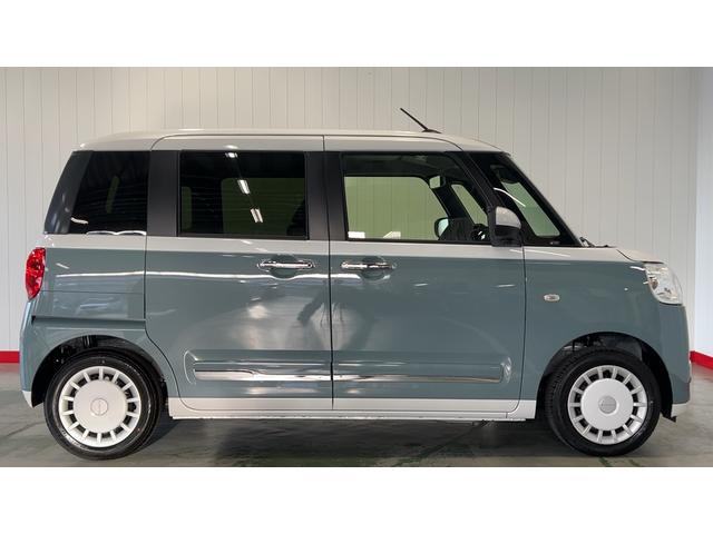 ムーヴキャンバスストライプスGダイハツ認定中古車l両側電動スライドドアl電動パーキングブレーキlキーフリーシステムlLEDヘッドライトlシートヒーターlオートエアコンlスマートアシストl保証/整備付(茨城県)の中古車