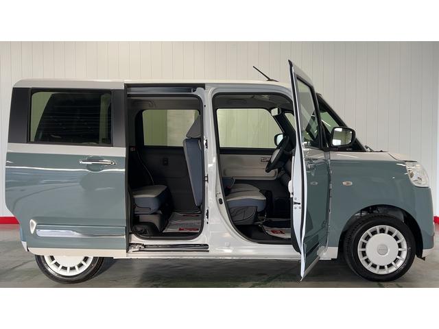 ムーヴキャンバスストライプスGダイハツ認定中古車l両側電動スライドドアl電動パーキングブレーキlキーフリーシステムlLEDヘッドライトlシートヒーターlオートエアコンlスマートアシストl保証/整備付(茨城県)の中古車
