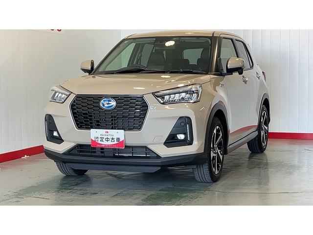 ロッキープレミアムＧ　ＨＥＶダイハツ認定中古車ｌ純正ナビｌパノラマモニターｌクルーズコントロールｌシートヒーターｌスマートキーｌ電動パーキングブレーキｌＬＥＤヘッドライトｌスマートアシストｌ保証／整備付（茨城県）の中古車