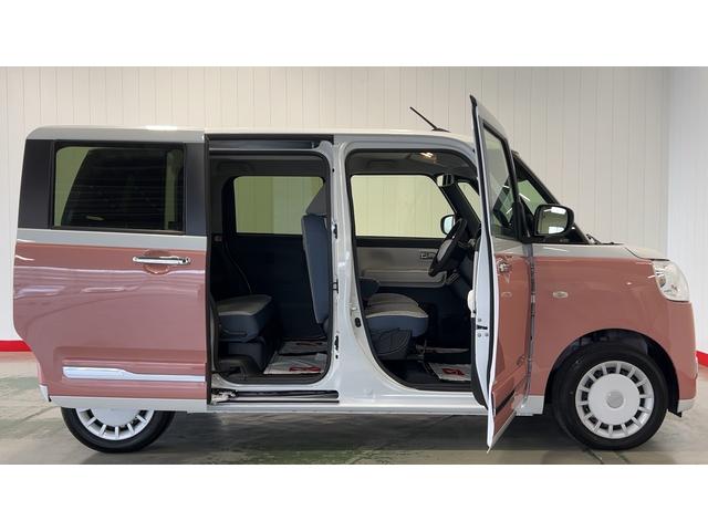 ムーヴキャンバスストライプスGダイハツ認定中古車l両側電動スライドドアl電動パーキングブレーキlLEDヘッドライトlシートヒーターlオートエアコンlスマートアシストl保証/整備付(茨城県)の中古車