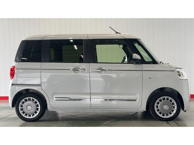 ムーヴキャンバスセオリーGダイハツ認定中古車l両側電動スライドドアl革ハンドルl電動パーキングブレーキlキーフリーlLEDヘッドライトlシートヒーターlオートエアコンlスマートアシストl保証/整備付(茨城県)の中古車