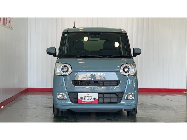 ムーヴキャンバスセオリーGダイハツ認定中古車l両側電動スライドドアl電動パーキングブレーキl革ハンドルlLEDヘッドライトlシートヒーターlオートエアコンlキーフリーシステムlスマートアシストl保証/整備付(茨城県)の中古車