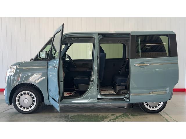 ムーヴキャンバスセオリーGダイハツ認定中古車l両側電動スライドドアl電動パーキングブレーキl革ハンドルlLEDヘッドライトlシートヒーターlオートエアコンlキーフリーシステムlスマートアシストl保証/整備付(茨城県)の中古車