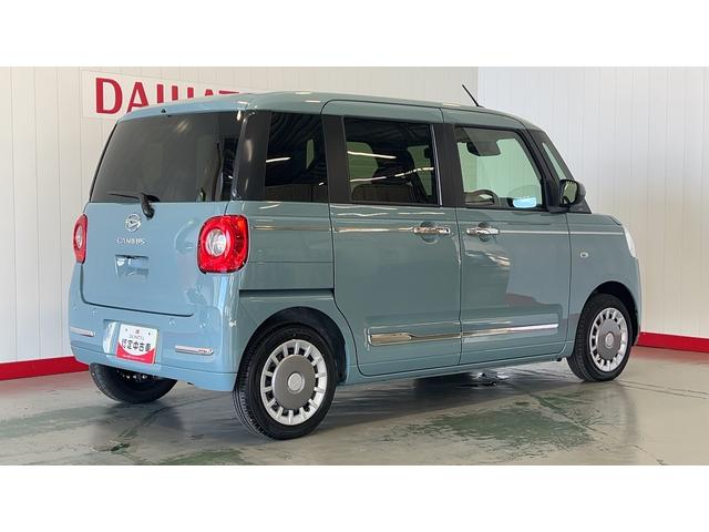 ムーヴキャンバスセオリーGダイハツ認定中古車l両側電動スライドドアl電動パーキングブレーキl革ハンドルlLEDヘッドライトlシートヒーターlオートエアコンlキーフリーシステムlスマートアシストl保証/整備付(茨城県)の中古車