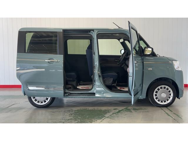 ムーヴキャンバスセオリーGダイハツ認定中古車l両側電動スライドドアl電動パーキングブレーキl革ハンドルlLEDヘッドライトlシートヒーターlオートエアコンlキーフリーシステムlスマートアシストl保証/整備付(茨城県)の中古車