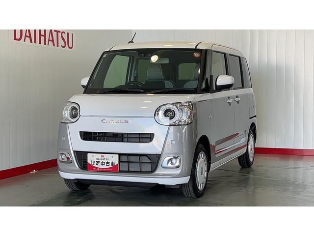 ムーヴキャンバスストライプスGダイハツ認定中古車l両側電動スライドドアl電動パーキングブレーキlLEDヘッドライトlシートヒーターlオートエアコンlキーフリーシステムlスマートアシストl保証/整備付(茨城県)の中古車