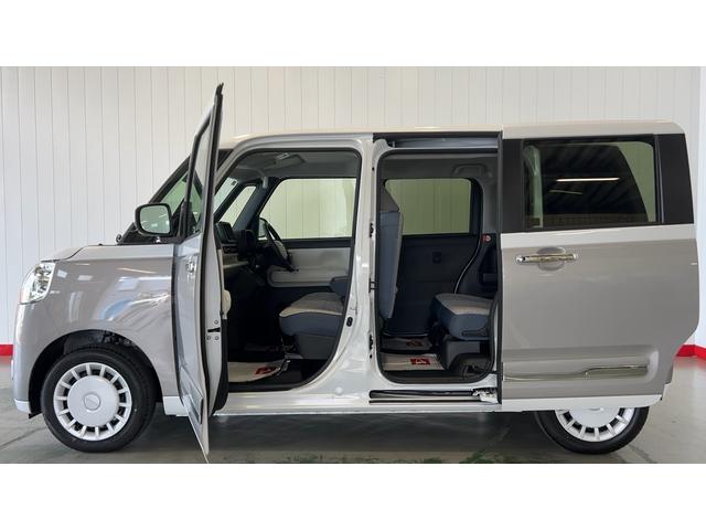 ムーヴキャンバスストライプスGダイハツ認定中古車l両側電動スライドドアl電動パーキングブレーキlLEDヘッドライトlシートヒーターlオートエアコンlキーフリーシステムlスマートアシストl保証/整備付(茨城県)の中古車