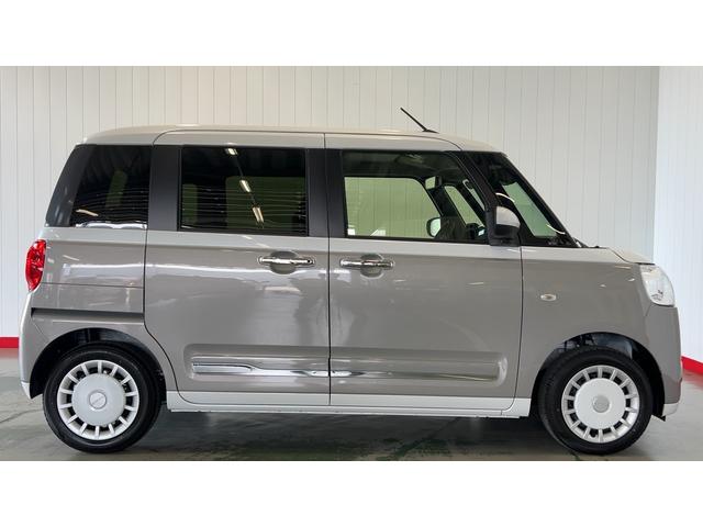 ムーヴキャンバスストライプスGダイハツ認定中古車l両側電動スライドドアl電動パーキングブレーキlLEDヘッドライトlシートヒーターlオートエアコンlキーフリーシステムlスマートアシストl保証/整備付(茨城県)の中古車
