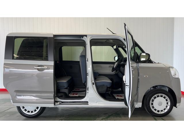 ムーヴキャンバスストライプスGダイハツ認定中古車l両側電動スライドドアl電動パーキングブレーキlLEDヘッドライトlシートヒーターlオートエアコンlキーフリーシステムlスマートアシストl保証/整備付(茨城県)の中古車