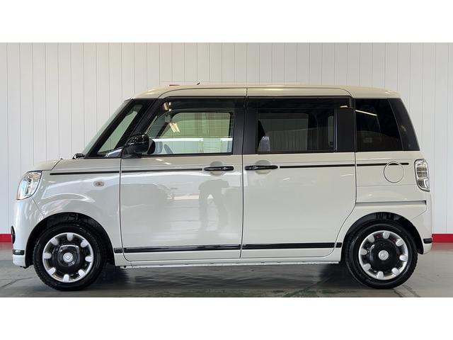 ムーヴキャンバスＧブラックアクセントＶＳ　ＳＡIIIダイハツ認定中古車ｌ雹害車ｌナビｌドラレコｌＥＴＣｌ両側電動スライドドアｌキーフリーシステムｌオートエアコンｌスマートアシストｌコーナーセンサーｌ電動格納ドアミラーｌ保証／整備付（茨城県）の中古車