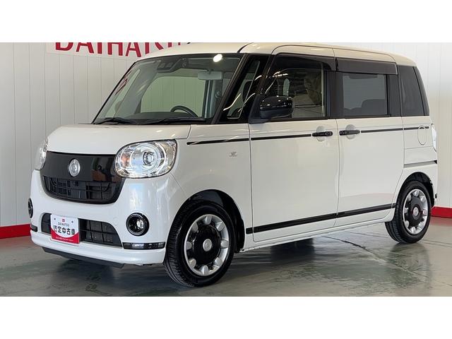 ムーヴキャンバスＧブラックアクセントＶＳ　ＳＡIIIダイハツ認定中古車ｌ雹害車ｌナビｌドラレコｌＥＴＣｌ両側電動スライドドアｌキーフリーシステムｌオートエアコンｌスマートアシストｌコーナーセンサーｌ電動格納ドアミラーｌ保証／整備付（茨城県）の中古車