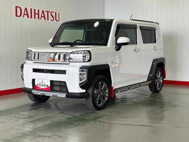 タフトＧターボ　クロムベンチャーダイハツ認定中古車ｌ純正ナビｌパノラマモニターｌドラレコｌＥＴＣｌ電動パーキングブレーキｌターボｌクルーズコントロールｌキーフリーｌシートヒーターｌコーナーセンサーｌスマートアシストｌ保証／整備付（茨城県）の中古車