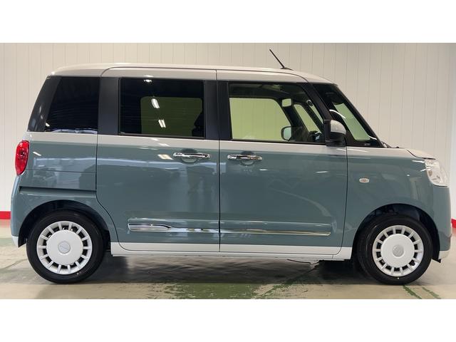 ムーヴキャンバスストライプスＧダイハツ認定中古車ｌ両側電動スライドドアｌ電動パーキングブレーキｌＬＥＤヘッドライトｌシートヒーターｌオートエアコンｌキーフリーシステムｌスマートアシストｌ保証／整備付（茨城県）の中古車