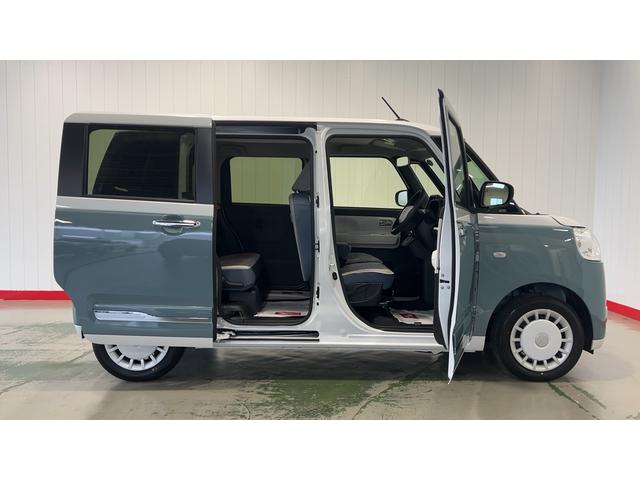 ムーヴキャンバスストライプスＧダイハツ認定中古車ｌ両側電動スライドドアｌ電動パーキングブレーキｌＬＥＤヘッドライトｌシートヒーターｌオートエアコンｌキーフリーシステムｌスマートアシストｌ保証／整備付（茨城県）の中古車