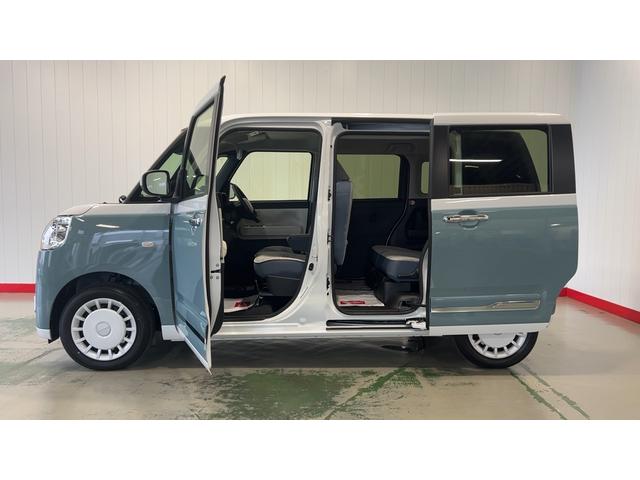 ムーヴキャンバスストライプスＧダイハツ認定中古車ｌ両側電動スライドドアｌ電動パーキングブレーキｌＬＥＤヘッドライトｌシートヒーターｌオートエアコンｌキーフリーシステムｌスマートアシストｌ保証／整備付（茨城県）の中古車