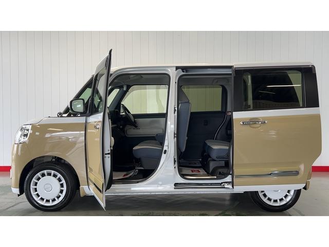 ムーヴキャンバスストライプスＧダイハツ認定中古車ｌ両側電動スライドドアｌ電動パーキングブレーキｌＬＥＤヘッドライトｌシートヒーターｌオートエアコンｌキーフリーシステムｌスマートアシストｌ保証／整備付（茨城県）の中古車