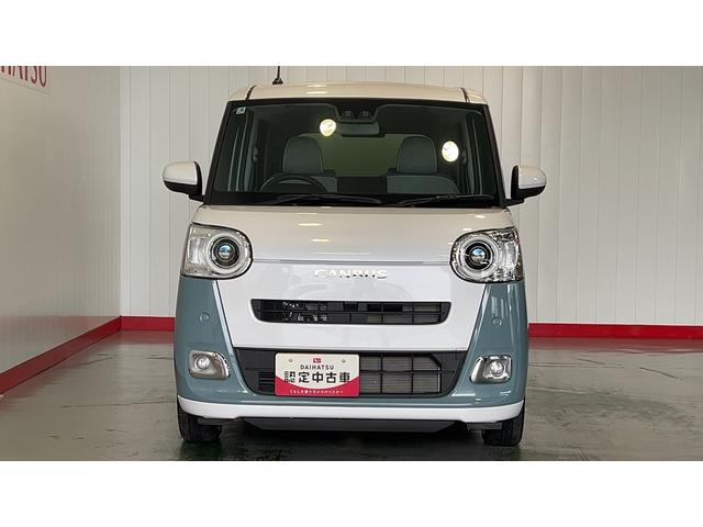 ムーヴキャンバスストライプスGターボダイハツ認定中古車l両側電動スライドドアl電動パーキングブレーキlLEDヘッドライトlシートヒーターlオートエアコンlキーフリーシステムlスマートアシストl保証/整備付(茨城県)の中古車