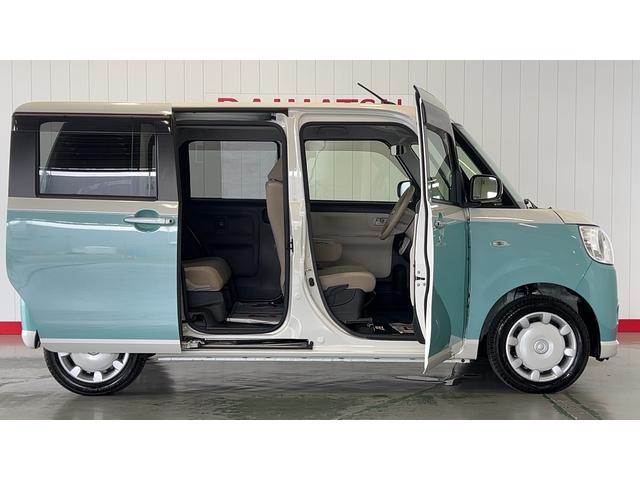 ムーヴキャンバスX SAIIIダイハツ認定中古車l雹害車lカーステレオlCVTlスマートアシストlキーフリーlエアバッグlオートエアコンl横滑り防止機能l保証/整備付(茨城県)の中古車