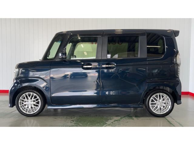 N−BOXカスタムLターボダイハツ認定中古車l雹害車lナビlドラレコlETClバックカメラl衝突被害軽減ブレーキlキーフリーlCVTlエアバッグlオートエアコンl保証/整備付(茨城県)の中古車