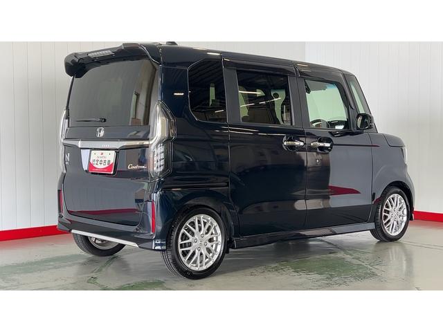 N−BOXカスタムLターボダイハツ認定中古車l雹害車lナビlドラレコlETClバックカメラl衝突被害軽減ブレーキlキーフリーlCVTlエアバッグlオートエアコンl保証/整備付(茨城県)の中古車