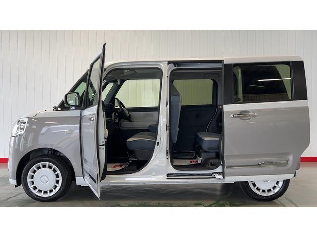 ムーヴキャンバスストライプスGダイハツ認定中古車l両側電動スライドドアl電動パーキングブレーキlLEDヘッドライトlシートヒーターlオートエアコンlキーフリーシステムlスマートアシストl保証/整備付(茨城県)の中古車