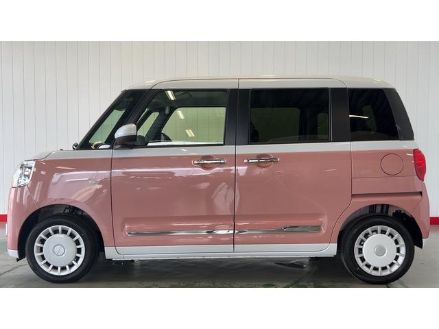 ムーヴキャンバスストライプスGダイハツ認定中古車l両側電動スライドドアl電動パーキングブレーキlLEDヘッドライトlシートヒーターlオートエアコンlキーフリーシステムlスマートアシストl保証/整備付(茨城県)の中古車