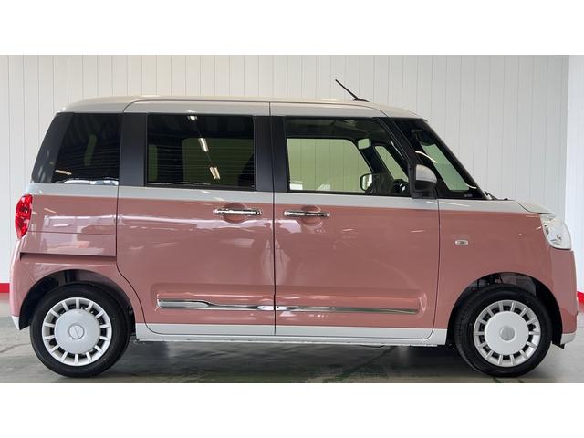 ムーヴキャンバスストライプスGダイハツ認定中古車l両側電動スライドドアl電動パーキングブレーキlLEDヘッドライトlシートヒーターlオートエアコンlキーフリーシステムlスマートアシストl保証/整備付(茨城県)の中古車