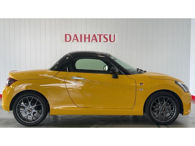 コペンGR スポーツダイハツ認定中古車lナビlドライブレコーダーlETClCVTlLEDヘッドライトlキーフリーシステムlプッシュボタンスタートlABSlエアバッグlオートエアコンl電動ルーフl保証/整備付(茨城県)の中古車