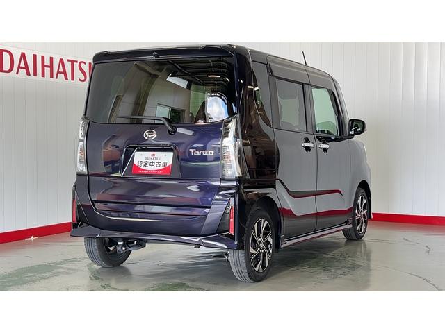 タントカスタムＸダイハツ認定中古車ｌＬＥＤヘッドライトｌキーフリーｌ両側電動スライドドアｌ電動パーキングブレーキｌシートヒーターｌコーナーセンサーｌスマートアシストｌ保証／整備付（茨城県）の中古車