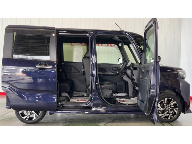 タントカスタムＸダイハツ認定中古車ｌＬＥＤヘッドライトｌキーフリーｌ両側電動スライドドアｌ電動パーキングブレーキｌシートヒーターｌコーナーセンサーｌスマートアシストｌ保証／整備付（茨城県）の中古車