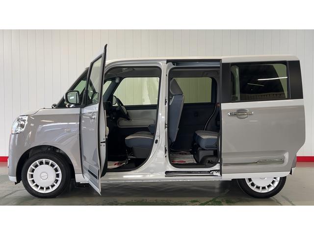 ムーヴキャンバスストライプスＧダイハツ認定中古車ｌ両側電動スライドドアｌ電動パーキングブレーキｌＬＥＤヘッドライトｌシートヒーターｌオートエアコンｌキーフリーシステムｌスマートアシストｌ保証／整備付（茨城県）の中古車
