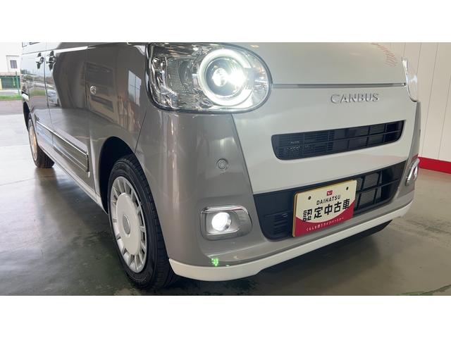 ムーヴキャンバスストライプスＧダイハツ認定中古車ｌ両側電動スライドドアｌ電動パーキングブレーキｌＬＥＤヘッドライトｌシートヒーターｌオートエアコンｌキーフリーシステムｌスマートアシストｌ保証／整備付（茨城県）の中古車