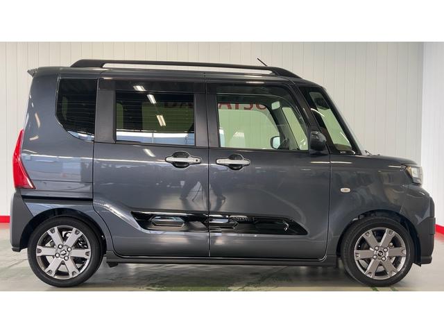 タントファンクロスターボダイハツ認定中古車ｌターボｌ革ハンドルｌ純正ナビｌドラレコｌＥＴＣｌ両側電動スライドドアｌ電動パーキングブレーキｌＬＥＤヘッドライトｌシートヒーターｌコーナーセンサーｌスマートアシストｌ保証／整備付（茨城県）の中古車