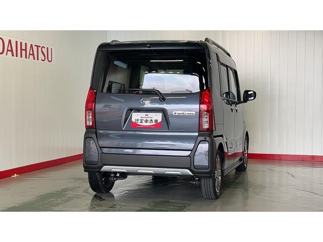 タントファンクロスターボダイハツ認定中古車ｌターボｌ革ハンドルｌ純正ナビｌドラレコｌＥＴＣｌ両側電動スライドドアｌ電動パーキングブレーキｌＬＥＤヘッドライトｌシートヒーターｌコーナーセンサーｌスマートアシストｌ保証／整備付（茨城県）の中古車