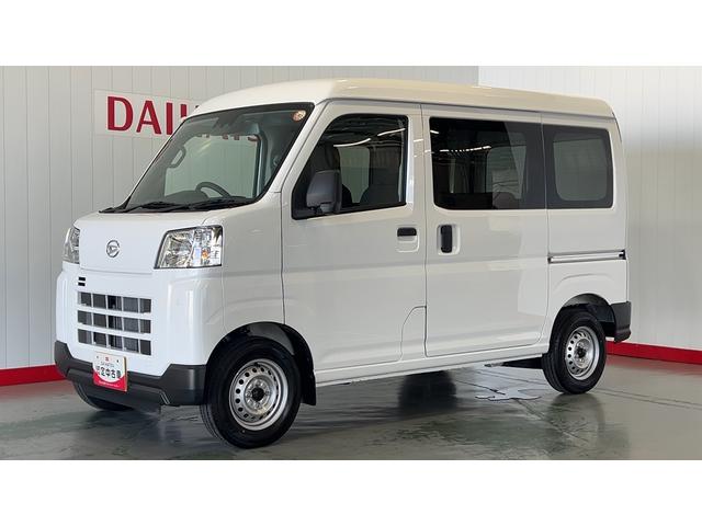ハイゼットカーゴDXダイハツ認定中古車lキーレスlコーナーセンサーlスマートアシストlABSlエアバッグlエアコンlパワーウィンドウlリアスモークガラスl保証/整備付(茨城県)の中古車