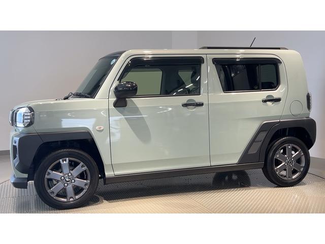 タフトGターボ ダーククロムベンチャーダイハツ認定中古車l電動パーキングブレーキlターボl革ハンドルlクルーズコントロールlキーフリーlオートエアコンlシートヒーターlコーナーセンサーlスマートアシストl保証/整備付(茨城県)の中古車