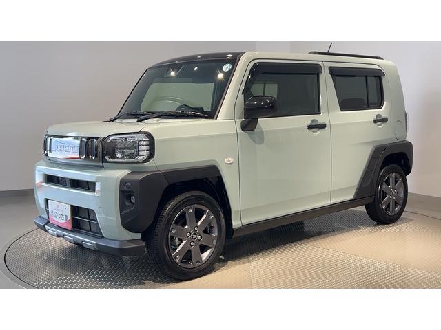 タフトGターボ ダーククロムベンチャーダイハツ認定中古車l電動パーキングブレーキlターボl革ハンドルlクルーズコントロールlキーフリーlオートエアコンlシートヒーターlコーナーセンサーlスマートアシストl保証/整備付(茨城県)の中古車
