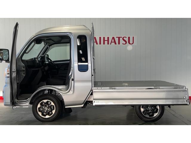 ハイゼットトラックジャンボエクストラダイハツ認定中古車lCVTl2WDlディスプレイオーディオlバックカメラlパワーウィンドウl電動格納ドアミラーl荷台ライトlエアコンlコーナーセンサーlスマートアシストl保証/整備付(茨城県)の中古車