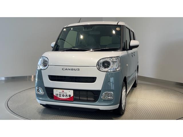 ムーヴキャンバスストライプスGダイハツ認定中古車l両側電動スライドドアl電動パーキングブレーキlLEDヘッドライトlシートヒーターlオートエアコンlキーフリーシステムlスマートアシストl保証/整備付(茨城県)の中古車