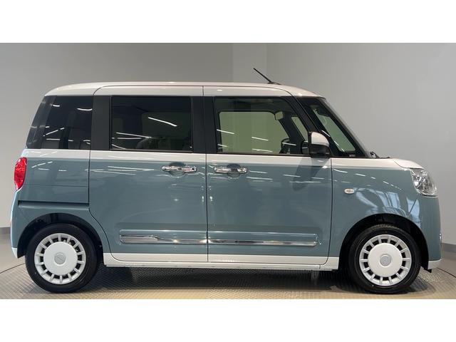 ムーヴキャンバスストライプスGダイハツ認定中古車l両側電動スライドドアl電動パーキングブレーキlLEDヘッドライトlシートヒーターlオートエアコンlキーフリーシステムlスマートアシストl保証/整備付(茨城県)の中古車