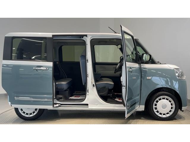 ムーヴキャンバスストライプスGダイハツ認定中古車l両側電動スライドドアl電動パーキングブレーキlLEDヘッドライトlシートヒーターlオートエアコンlキーフリーシステムlスマートアシストl保証/整備付(茨城県)の中古車